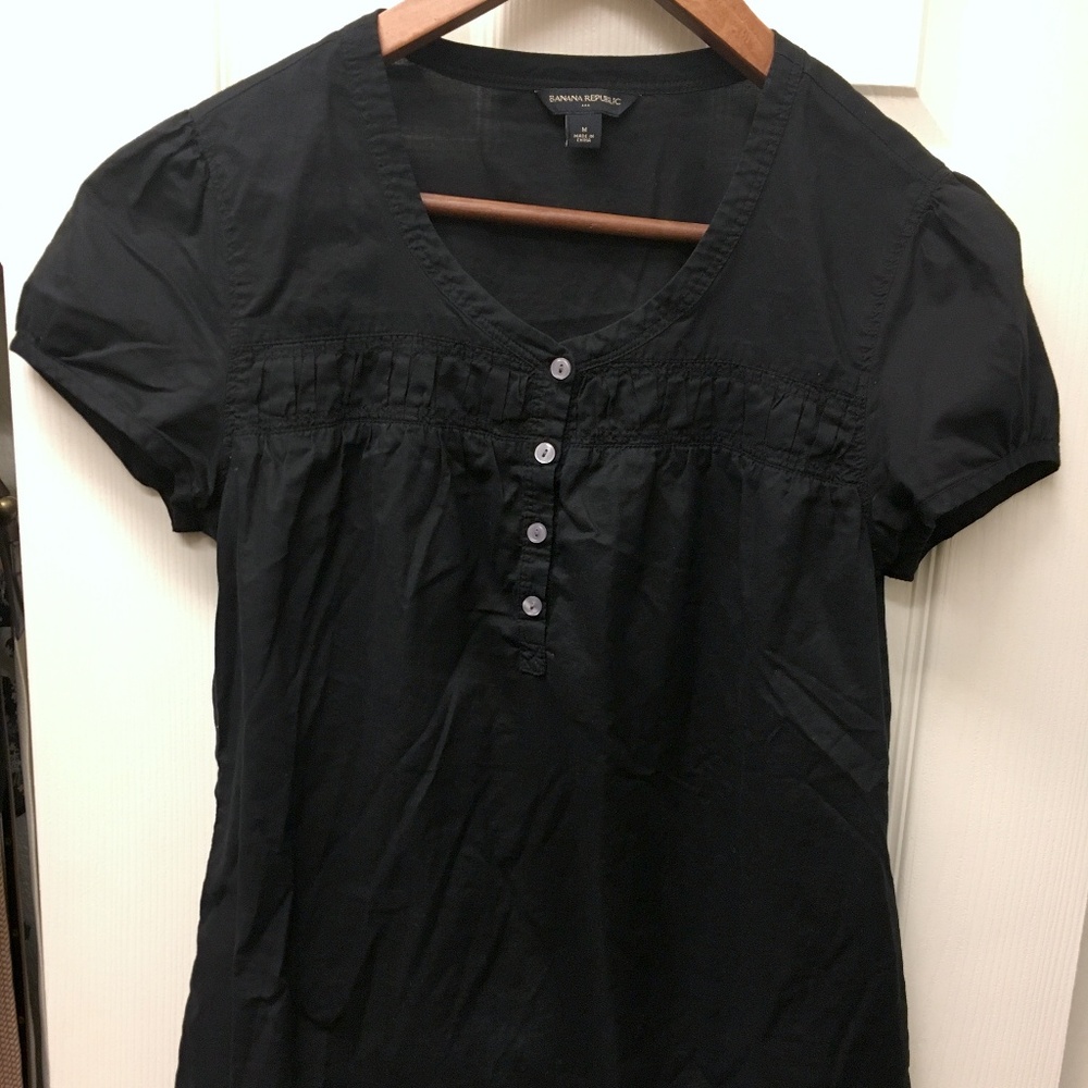 Banana Republic Black Blouse